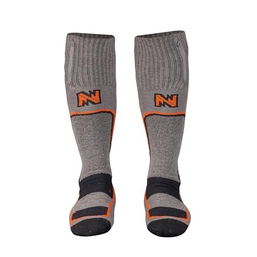 Fieldsheer Merino 2.0 Wool Heated Socks for Men with Wireless Remote Control,