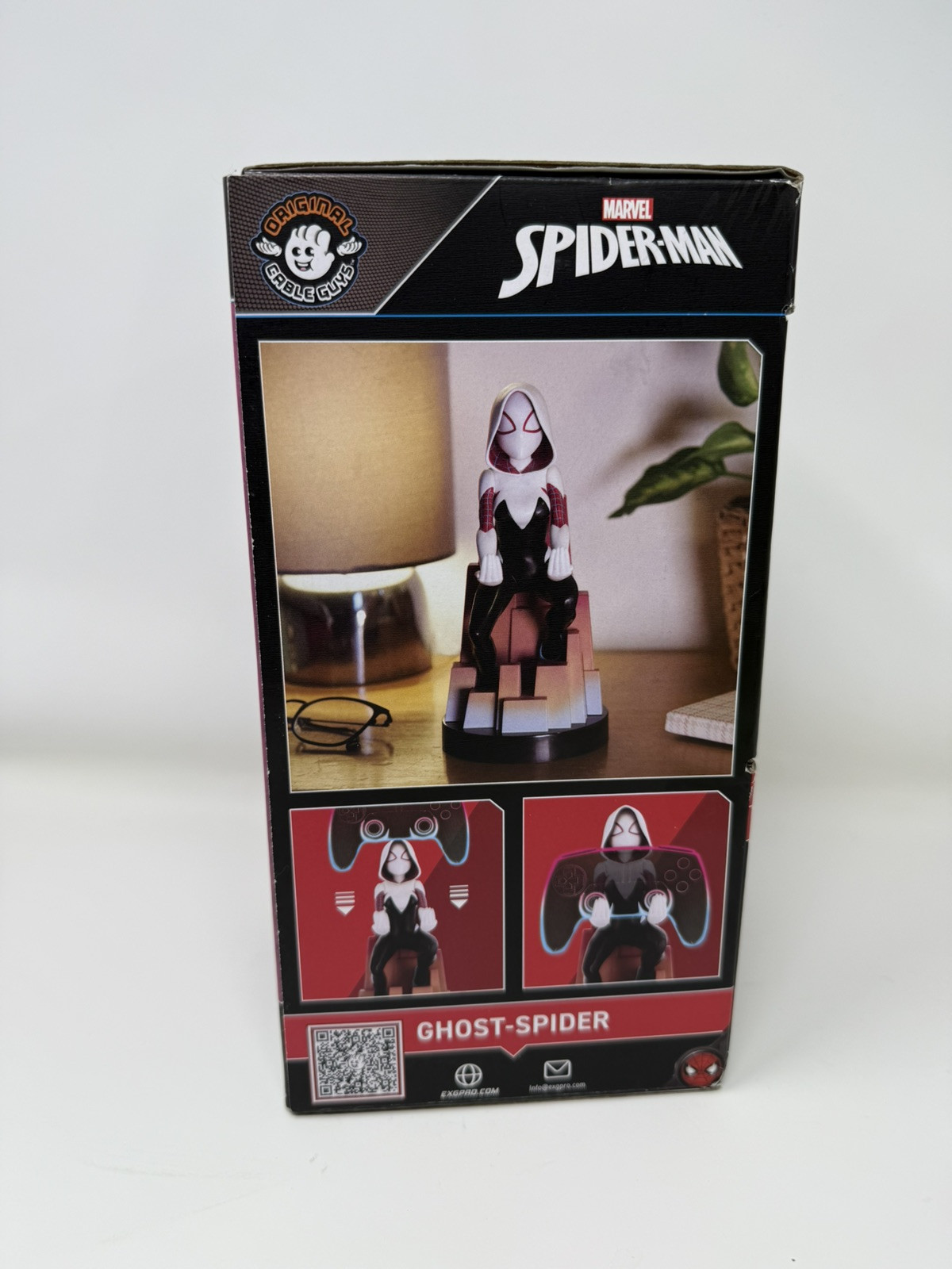 Marvel Spider-Man Ghost-Spider Phone Remote Controller Holder Stand Office NEW