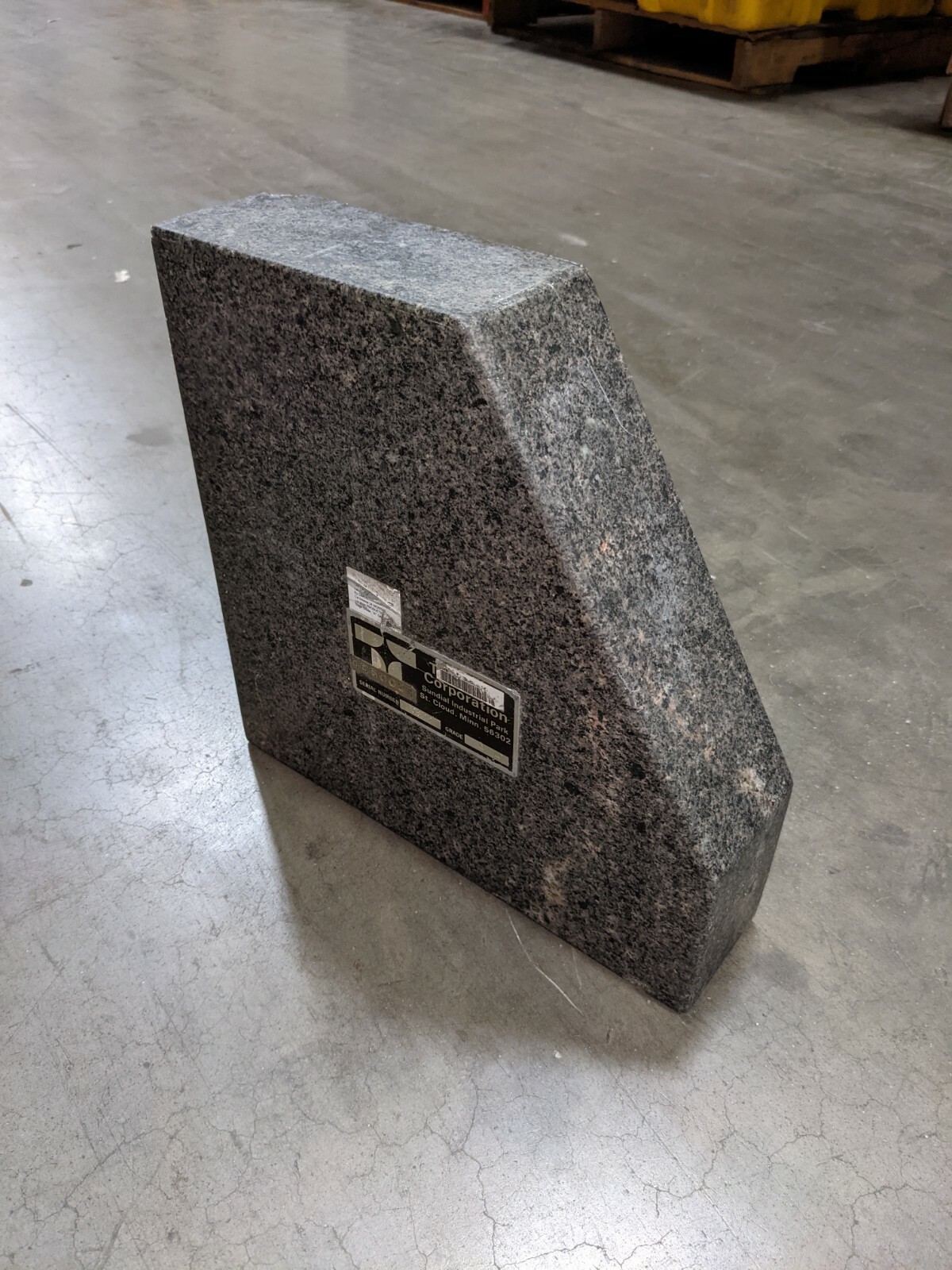 Tru Stone Granite Precision Square 11-7/8" x 11-7/8" x 3-1/16" [WHSE6.2E]