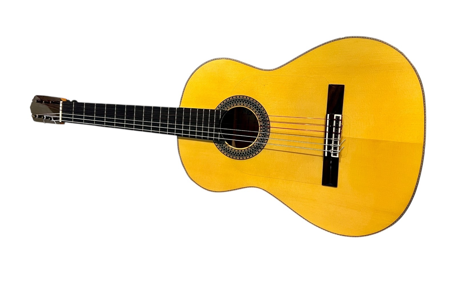 NEW Juan Montes Flamenco Guitar 132 w PEGS Cypress + Solid Spruce Top Made Spain
