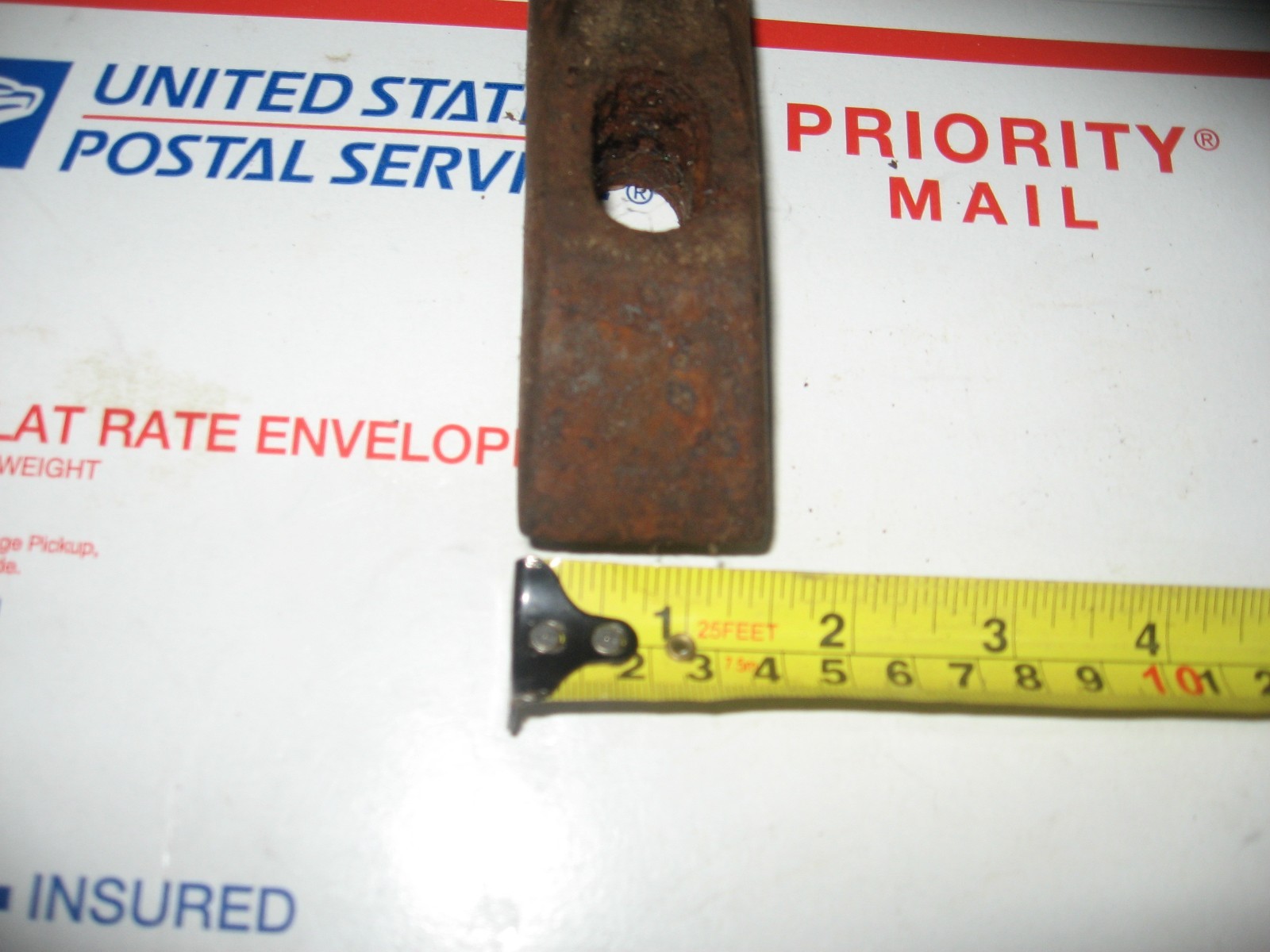 OLD 2 POUND HAMMER WITH TAPERED END
