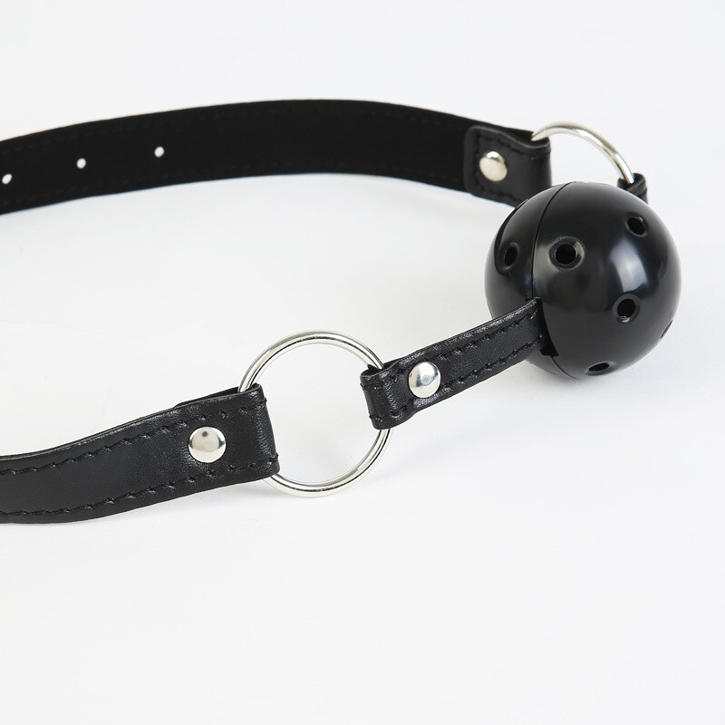 Head Face Mask Open Eye Mouth Spandex Headgear Binding Open Ball Mouth Gags