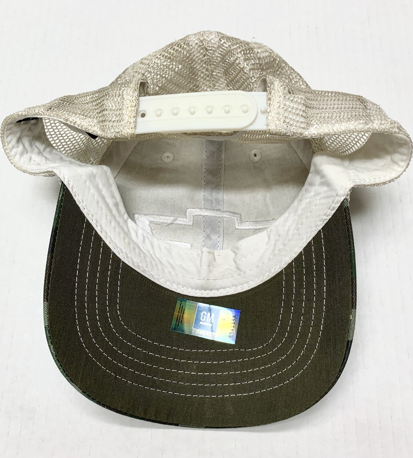 Official GM Chevy Camo Baseball Hat Snapback Adjustable Chevrolet