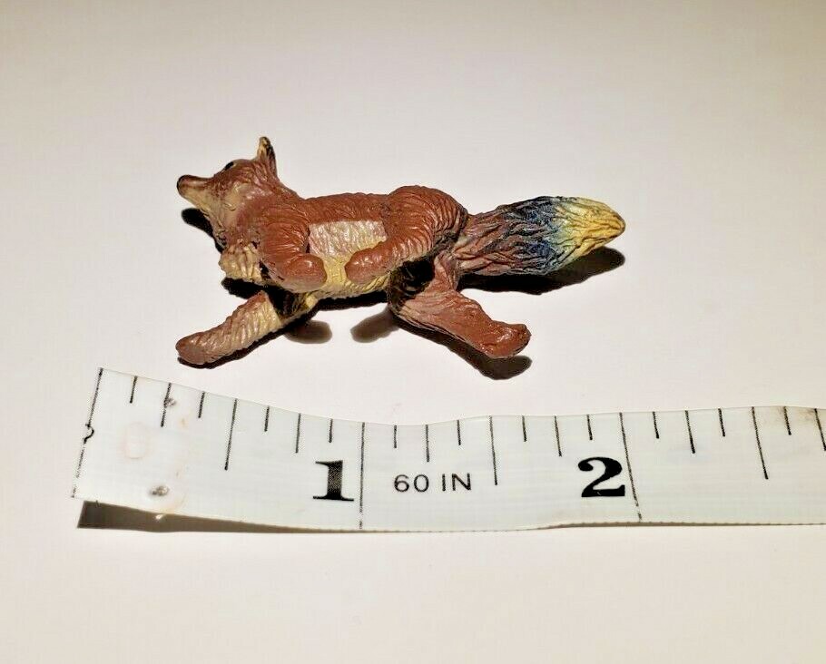 Fox Toy Figure Toy Plastic 2" Realistic Play or Diorama