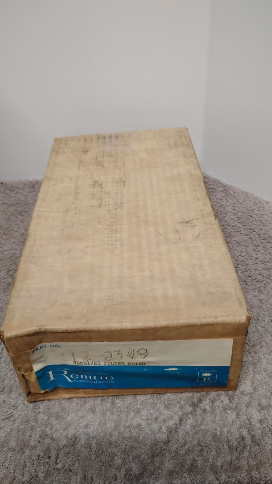 NOS Remac Corporation Part No. 12–2349 Receiver Filter Drier. (00)