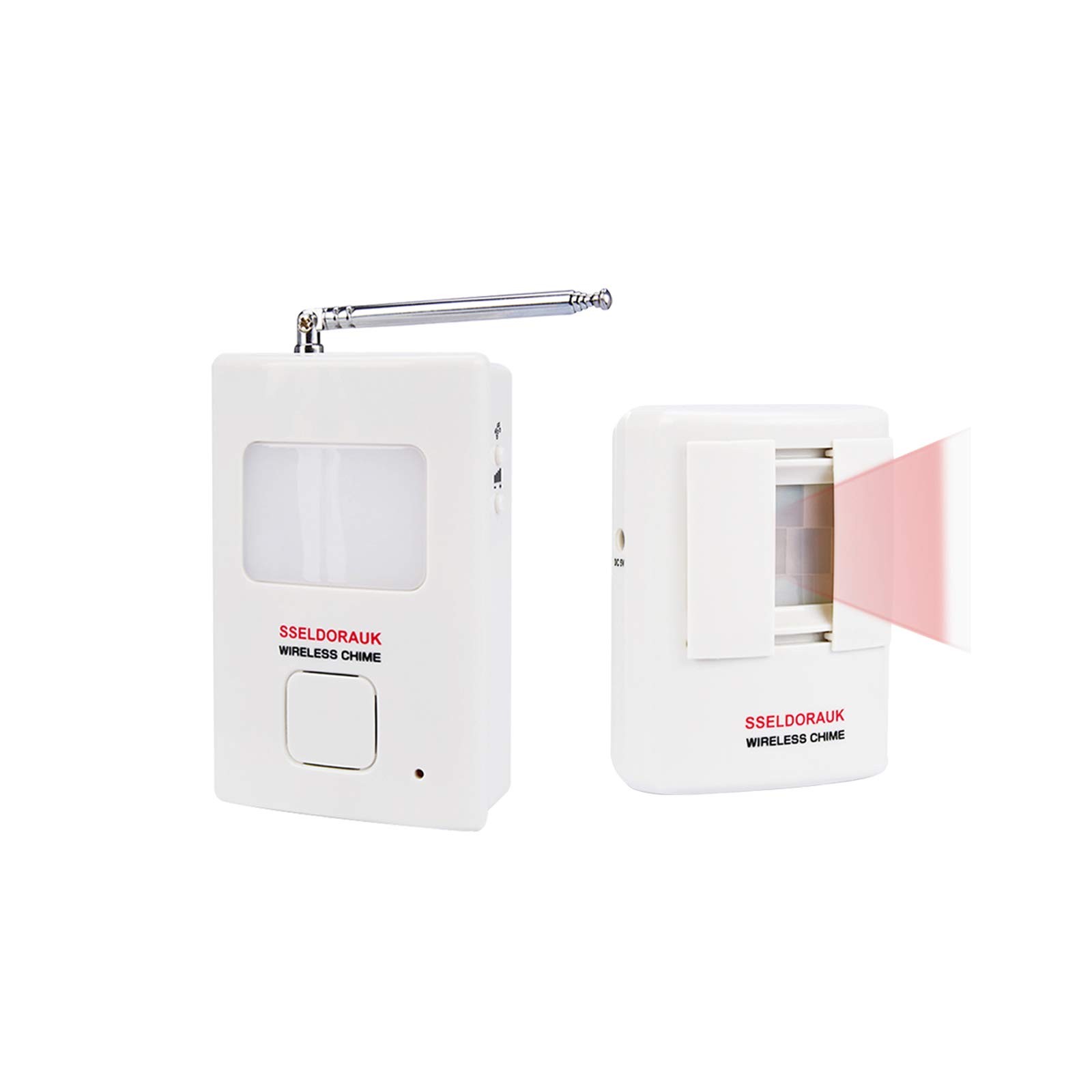 Dog Barking Alarm Motion Detector,Pir Wireless Human Body Walking Sensor Door