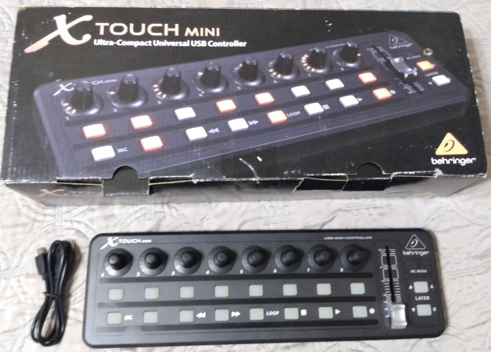 Behringer X-Touch Mini Universal USB MIDI Controller Ultra Compact