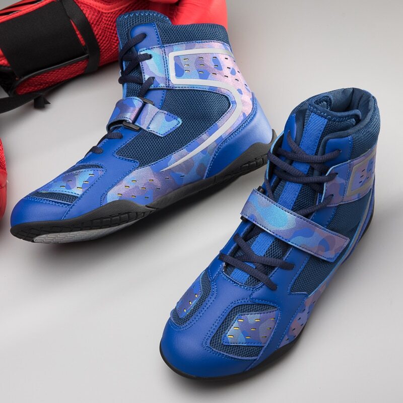 Professional High-top Wrestling Shoes Boxing Fighting Boots Wearable Sneakers