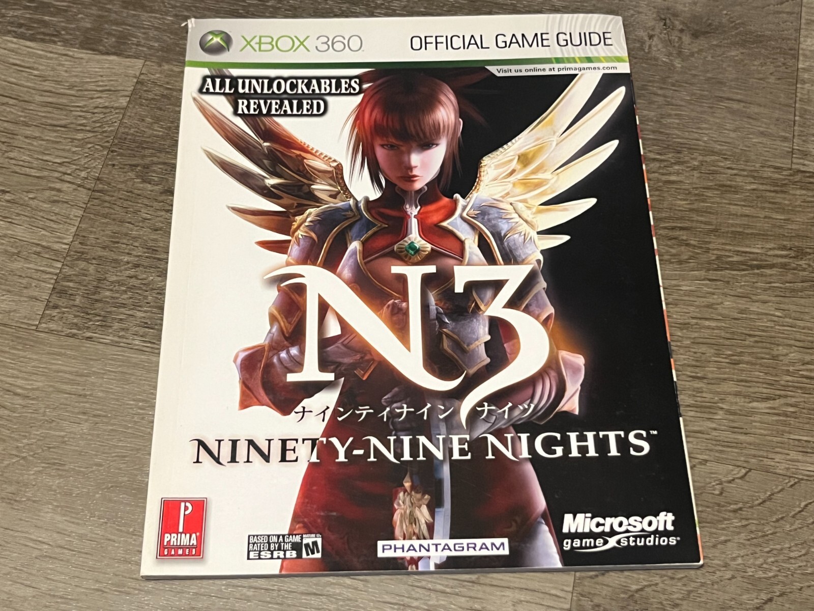Ninety-Nine Nights Strategy Guide Book Xbox 360 Excellent Shape Authentic