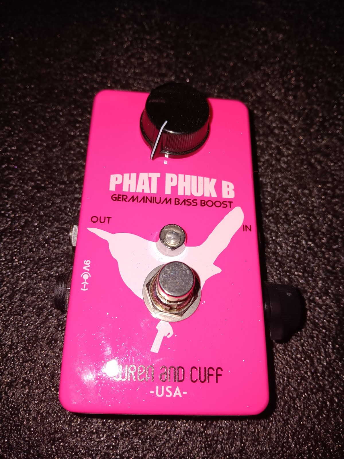 Wren & Cuff Phat Phuk B Bass Guitar Pedal Clean Boost Overdrive Mod
