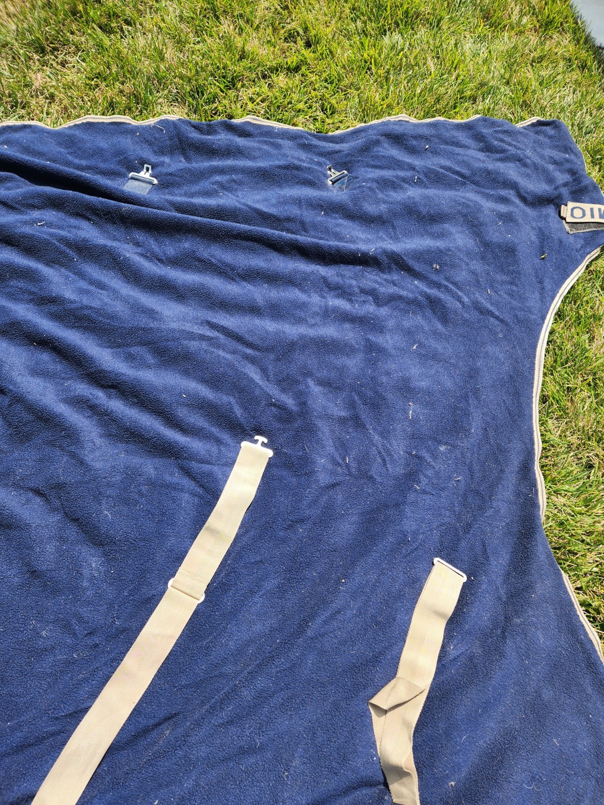 2 - 72" Horse Fleece Coolers/Blankets