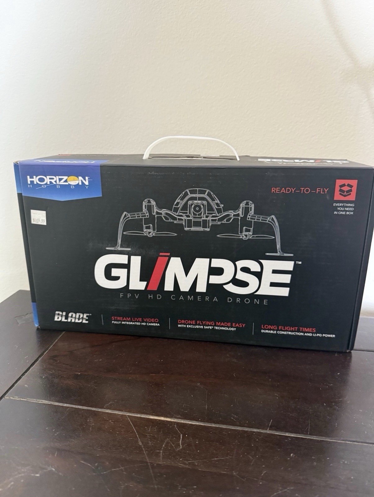 Blade Glimpse FPV HD Camera Ready-to-Fly Drone w/ Transmitter, Wi-Fi, 720p