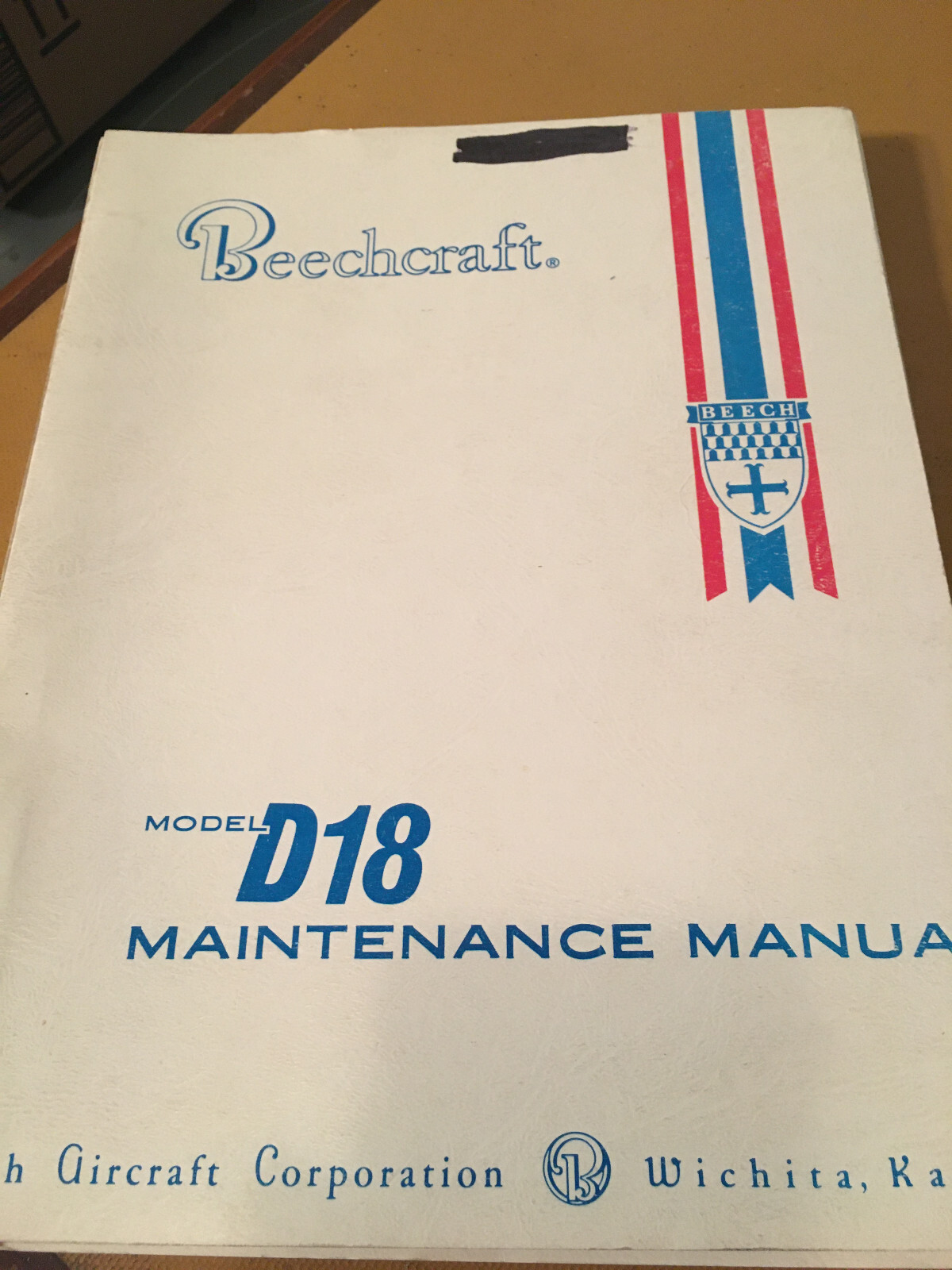 1950-1955 Beechcraft D18 Maintenance Manual, for D18S, D18C, D18CT