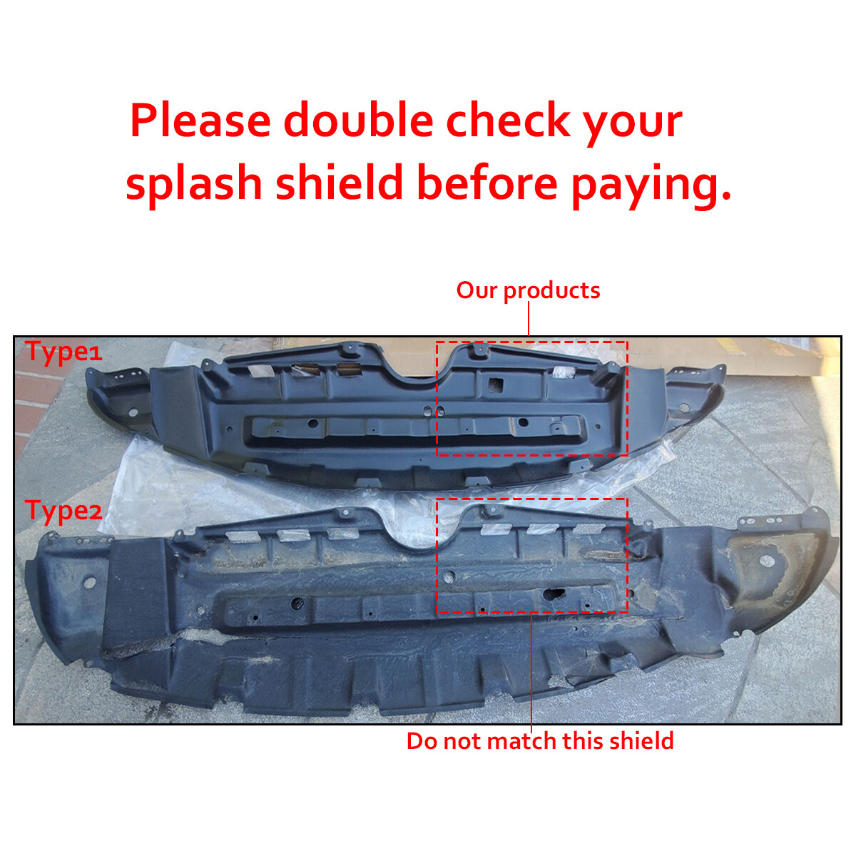 For Toyota Sienna 2011-2020 Van Front Engine Splash Shield Guard Under Cover