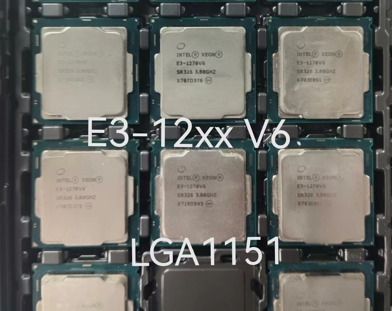 Intel Xeon E3-1285v6 E3-1280v6 E3-1275v6 E3-1270v6 E3-1245v6 LGA1151 Processor