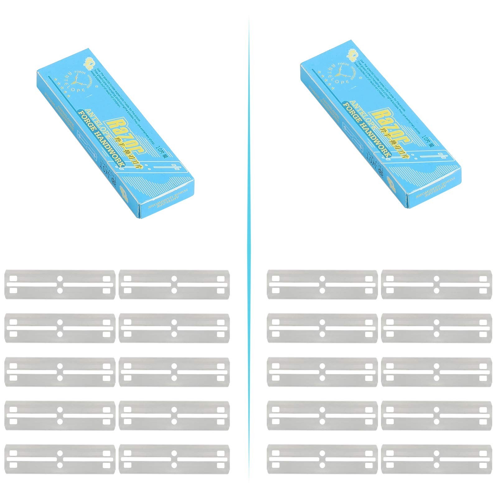 Pronetcus Tough Aquarium Algae Scraper Blade with 20PCS, Algae Scraper Blade ...