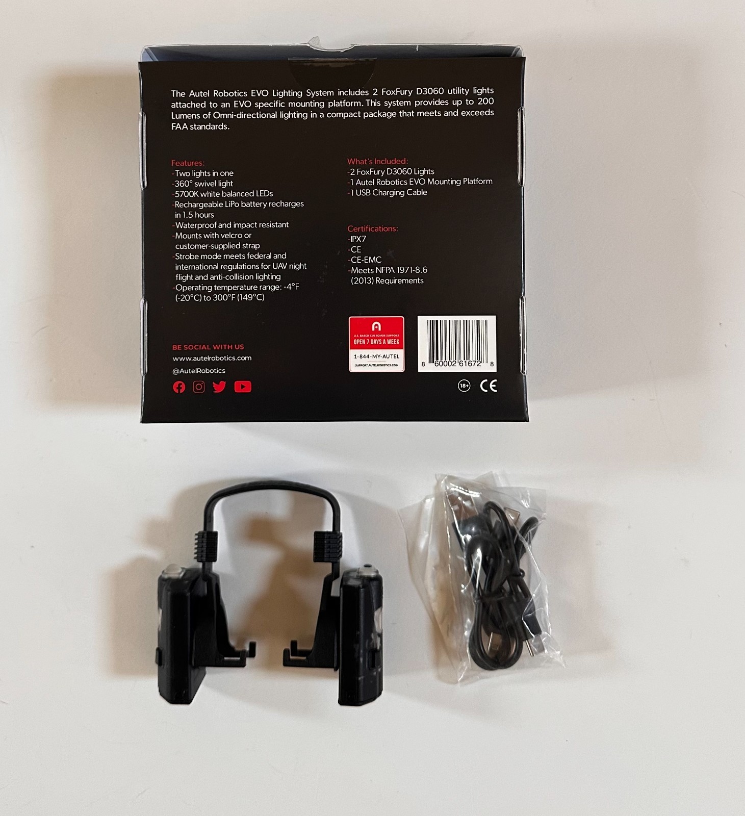 Autel Drone EVO Light System Mounting Platorm (Not For EVO II)