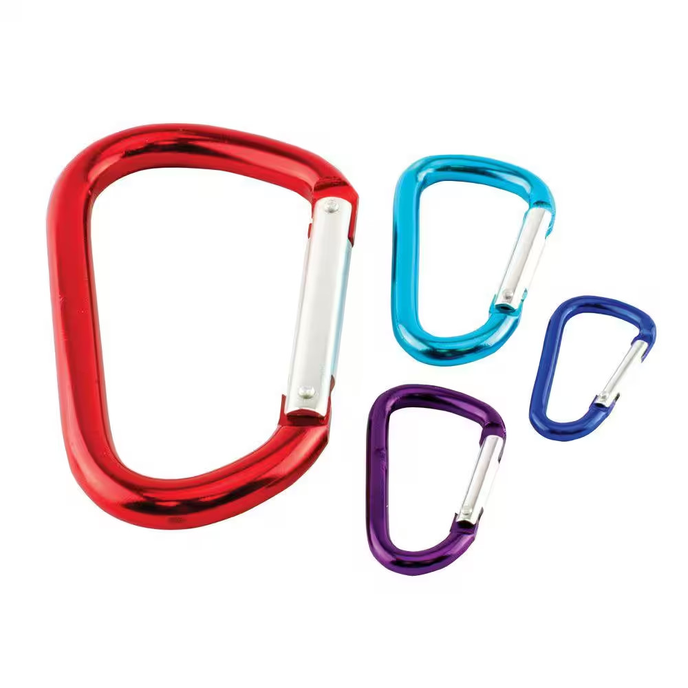 Assorted Size Aluminum Spring Link (4-Pack)