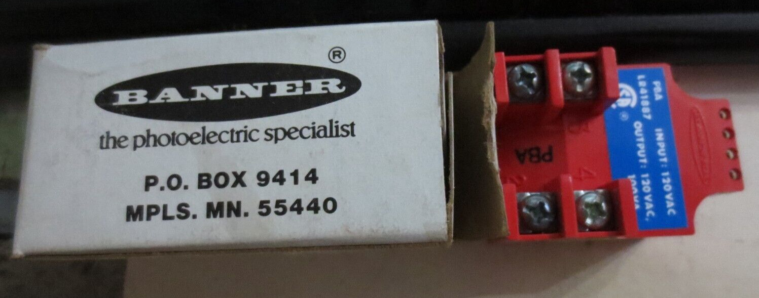 Banner Engineering PBA Power Block Multi Beam 4201 New open box