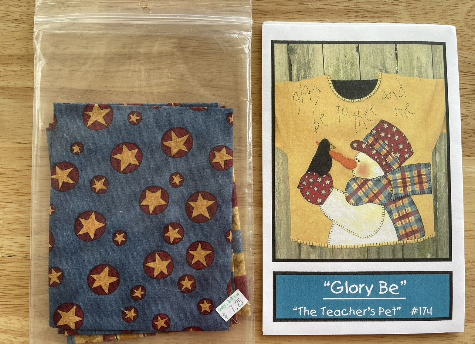 Glory Be Sweatshirt Sewing Craft Pattern With Fabric By The Teachers Pet