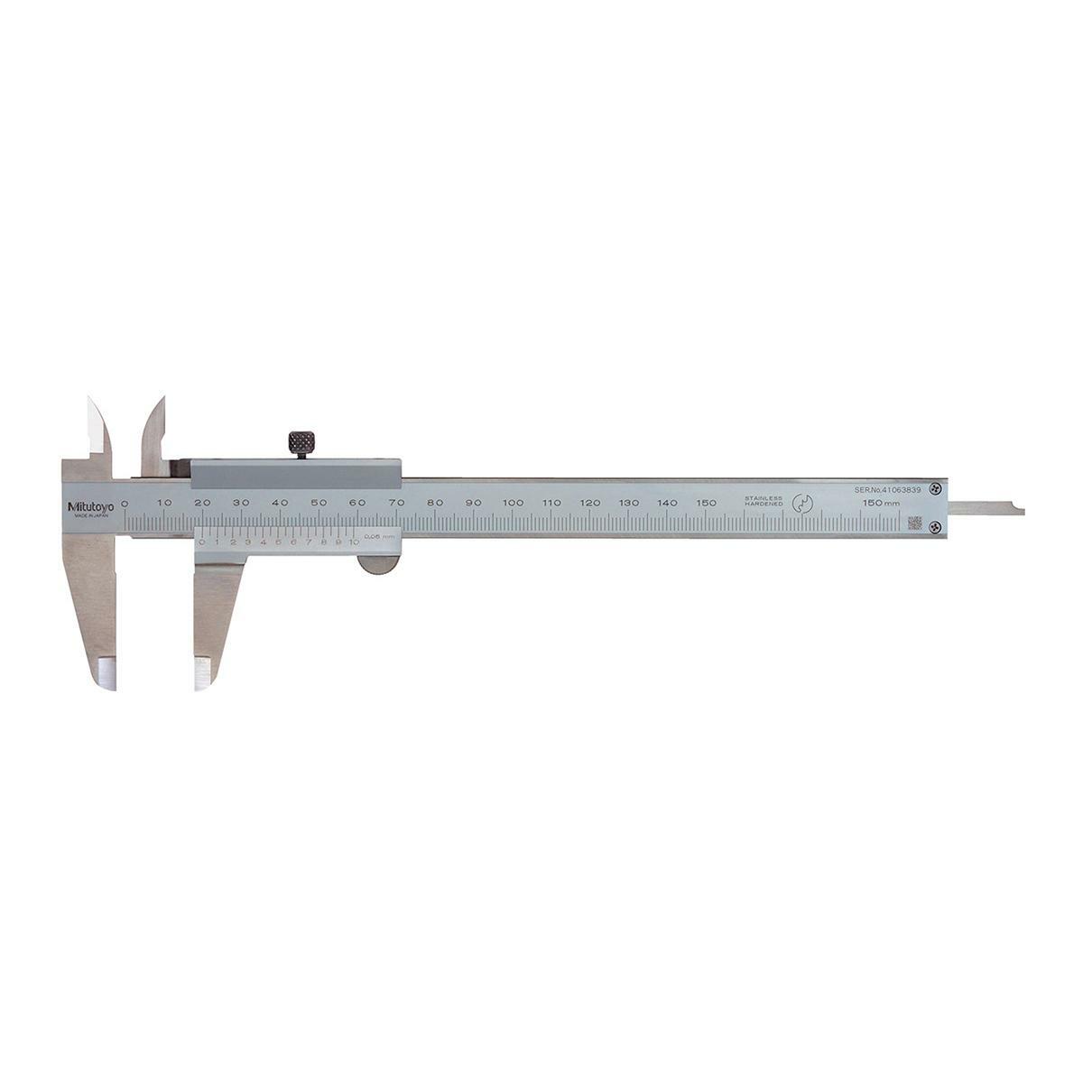 Mitutoyo 530-101 Vernier Standard Caliper 0-150mm Range
