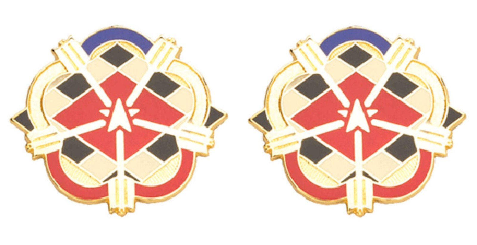633rd SUPPORT GROUP Distinctive Unit Insignia - Pair
