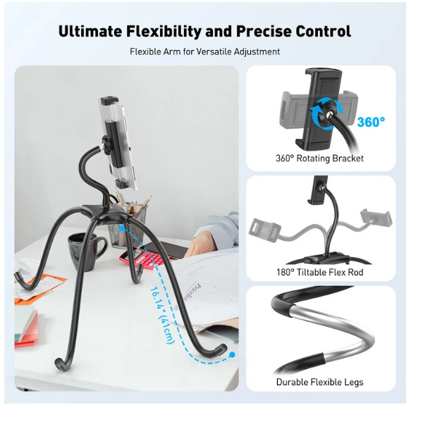 AboveTEK Adjustable iPad Stand Holder (TH-5B)