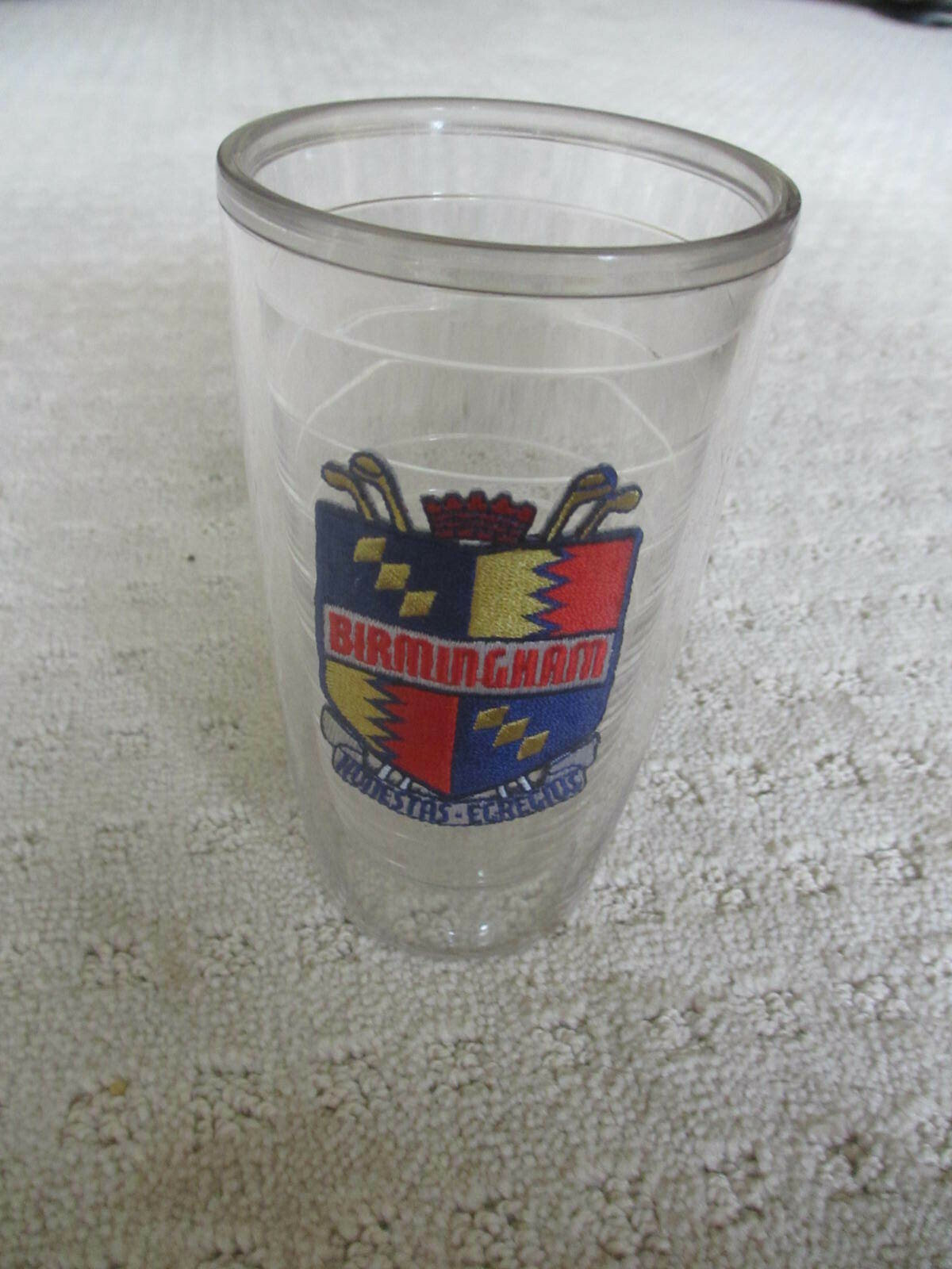 Birmingham Country Club Michigan 6" Tall Plastic Drink Tumbler *
