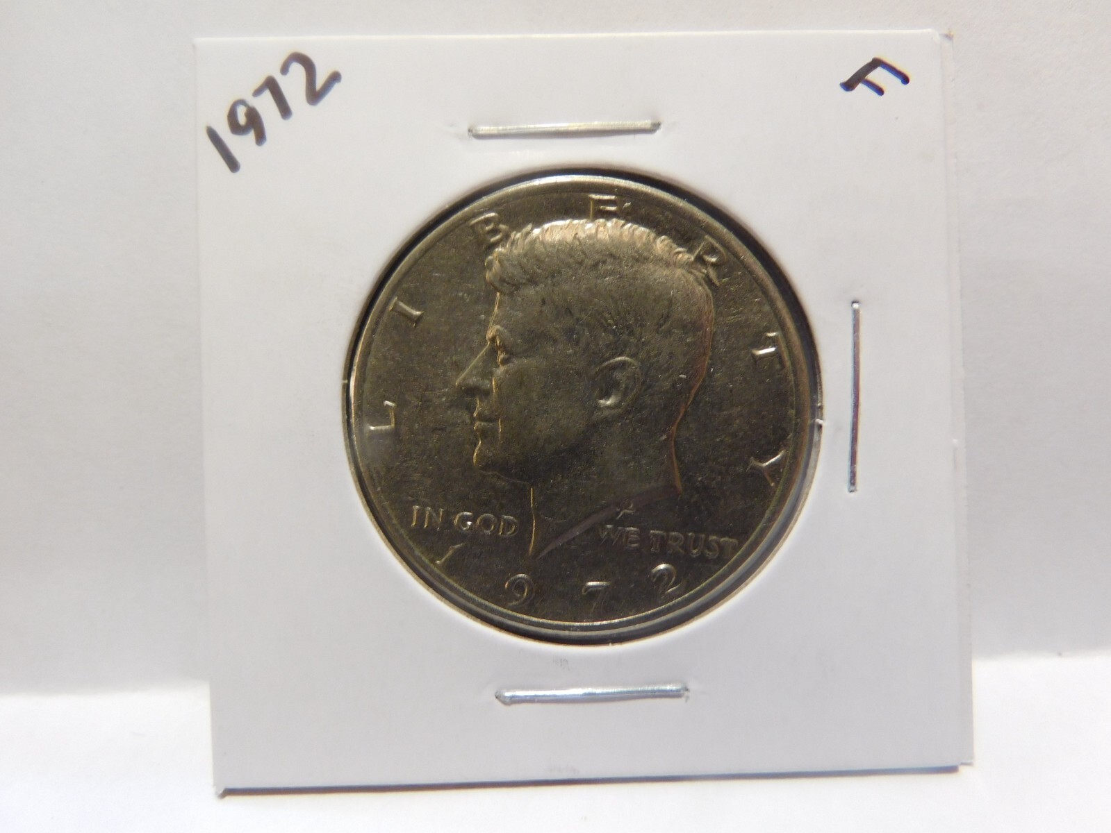 1972 Kennedy Half Dollar-Very Good to Fine Circulated Condition