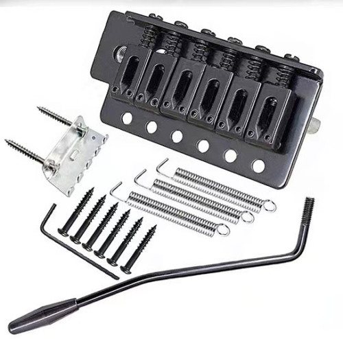 Black Single Locking Tremolo Bridge for MIM Classic Highway Stratocaster Strat