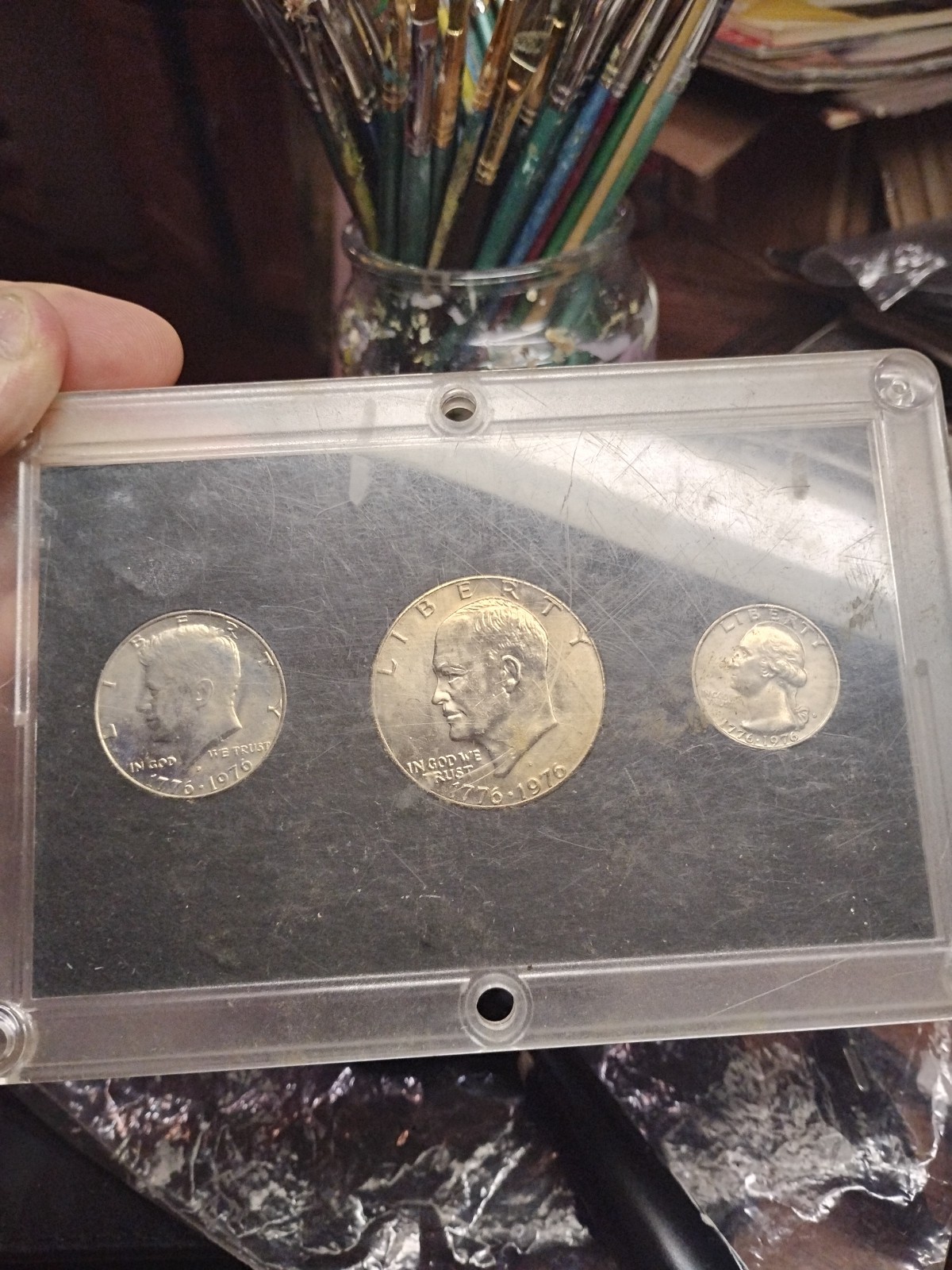 1776-1976 Bicentennial Coinage 3Pc Set