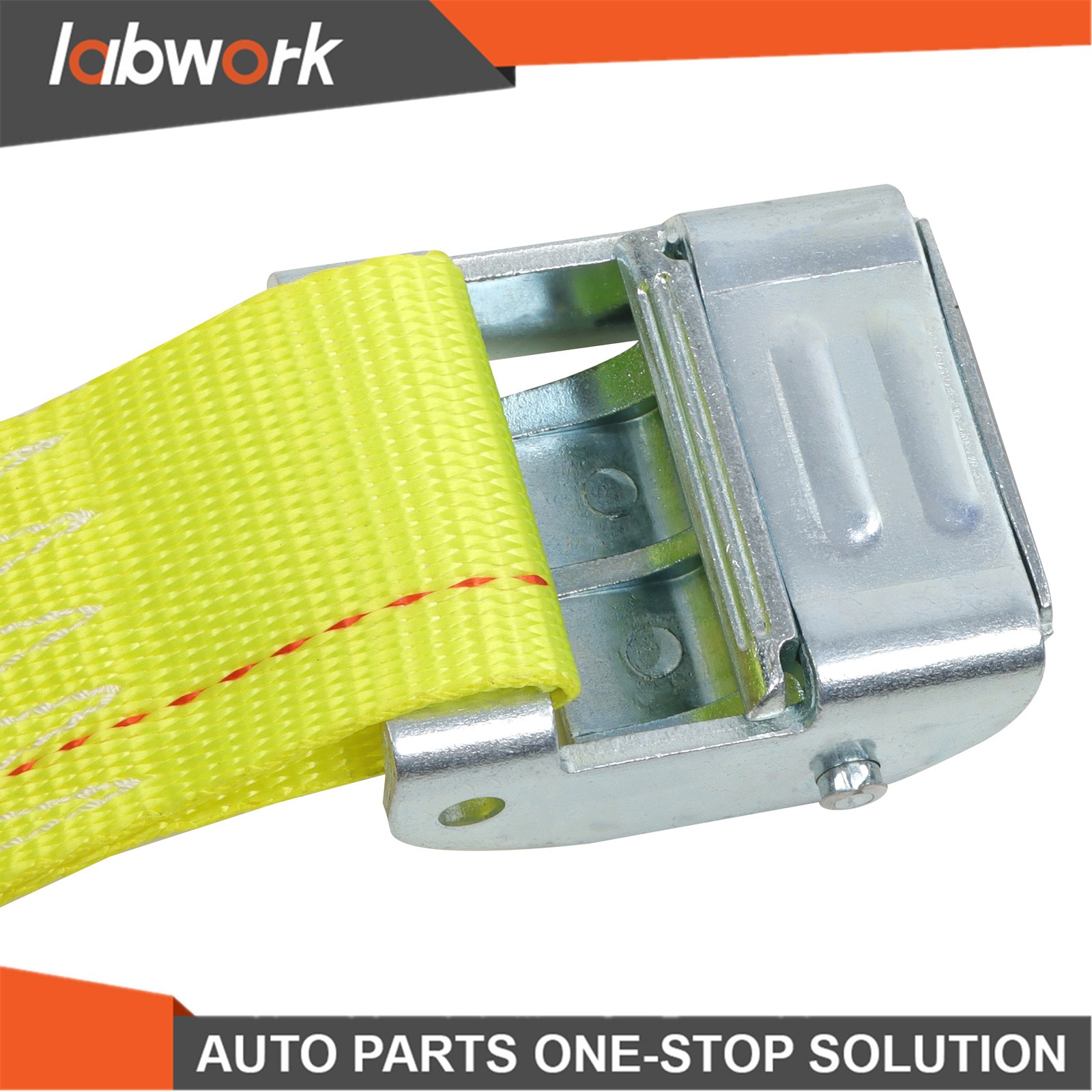 Labwork E Track Tie-Down Rail Kit 2× 5' E Track Rails 12’ 16’ 20’ Ratchet Straps