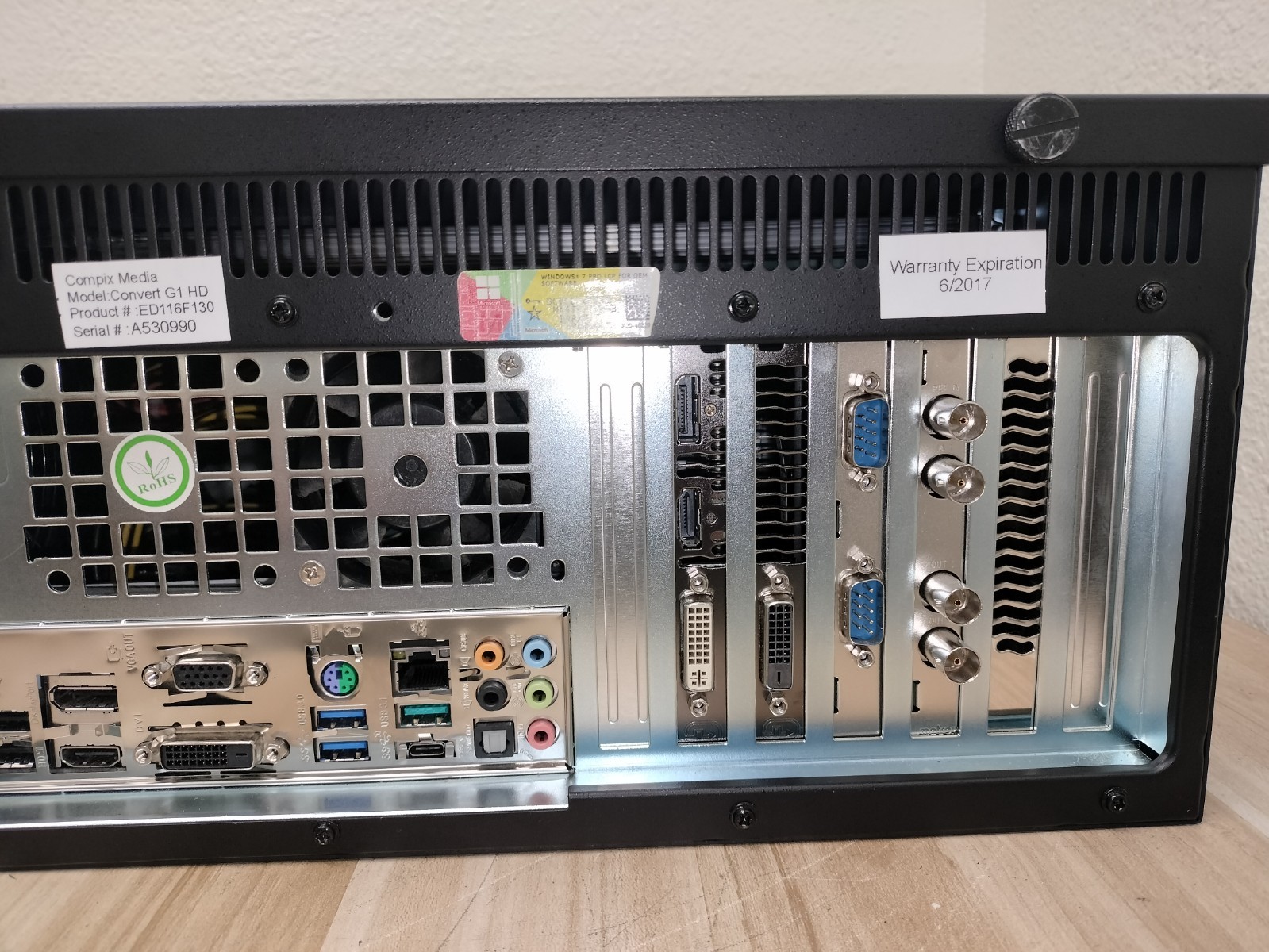 COMPIX ConverG1 HD Single Channel HD-SDI/SD-SDI Broadcast Graphics System