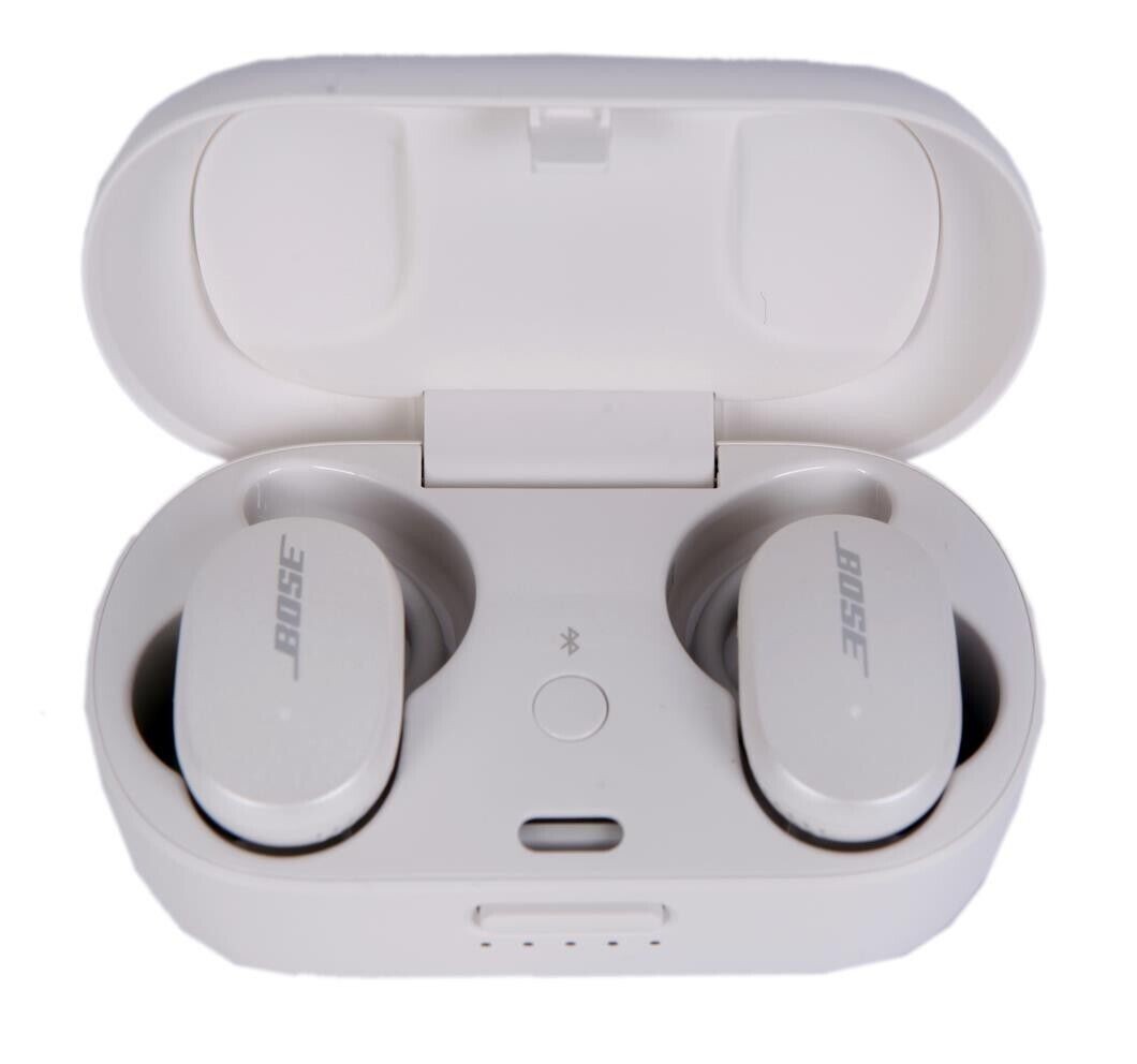 Bose QuietComfort EarBuds True Wireless Bluetooth Noise Cancelling - White