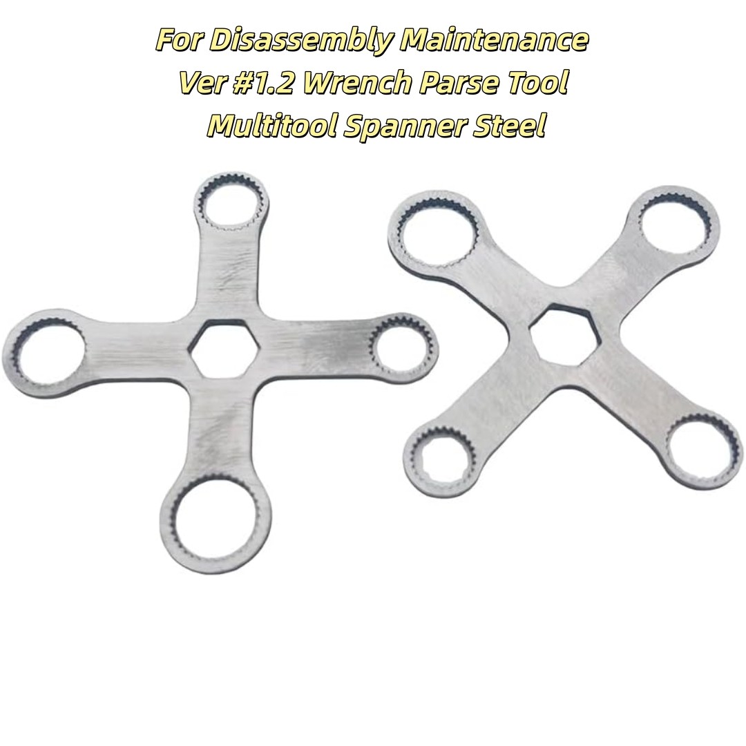 Fits Disassembly Maintenance Ver #1.2 Wrench Parse Tool Multitool Spanner Steel