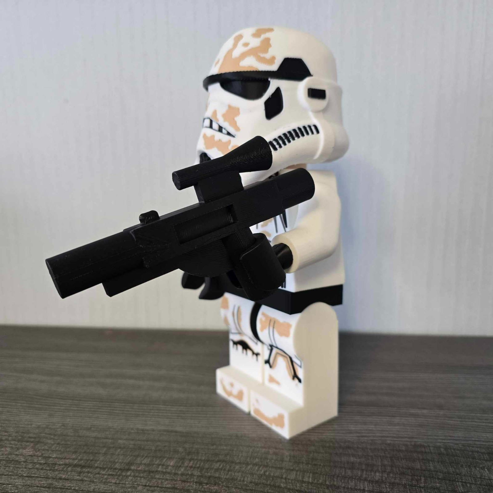 3D Printed - 9in - Star Wars LEGO INSPIRED Sand Trooper