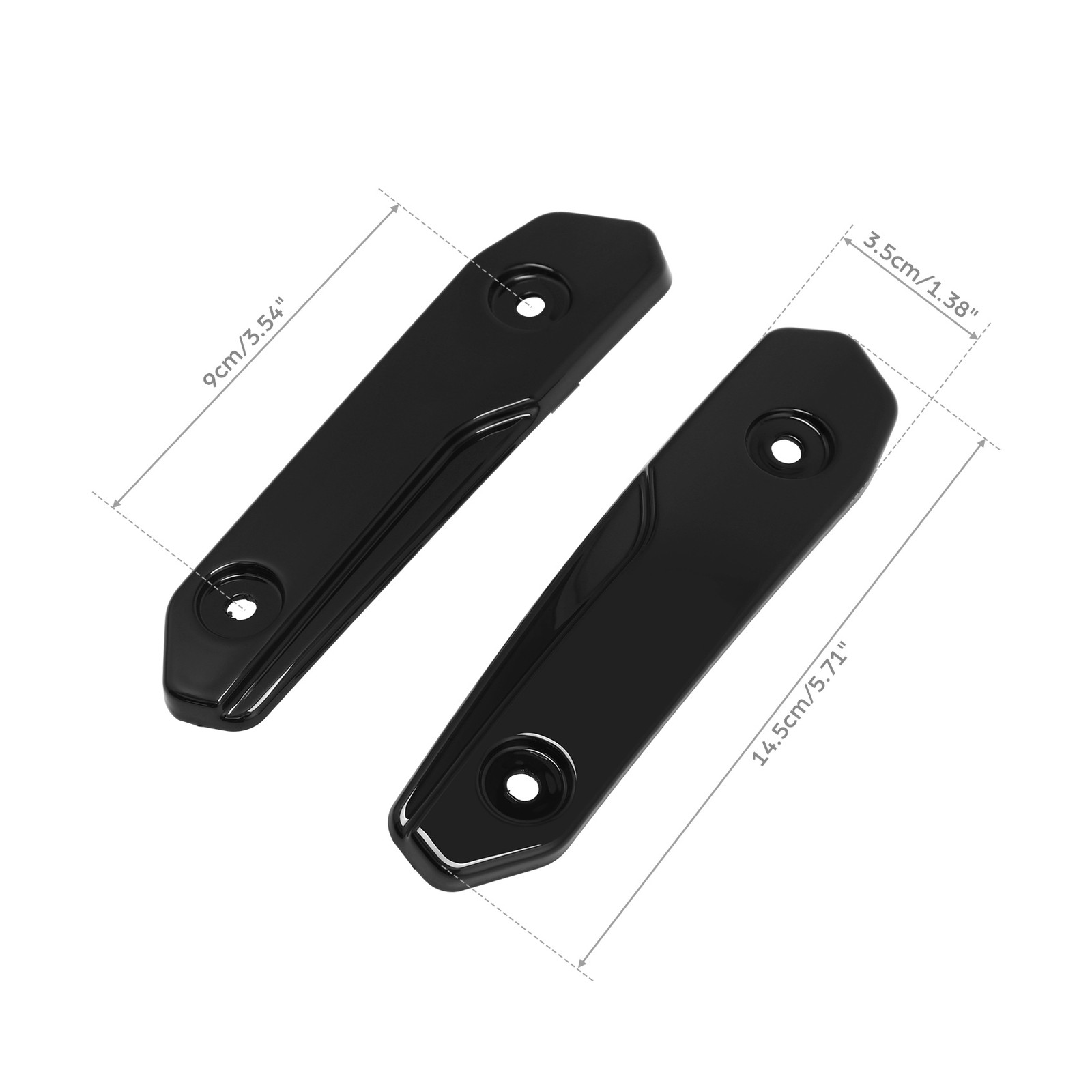 Split Windshield Side Trim Fit For Harley Street Glide FLHX 2024-2025