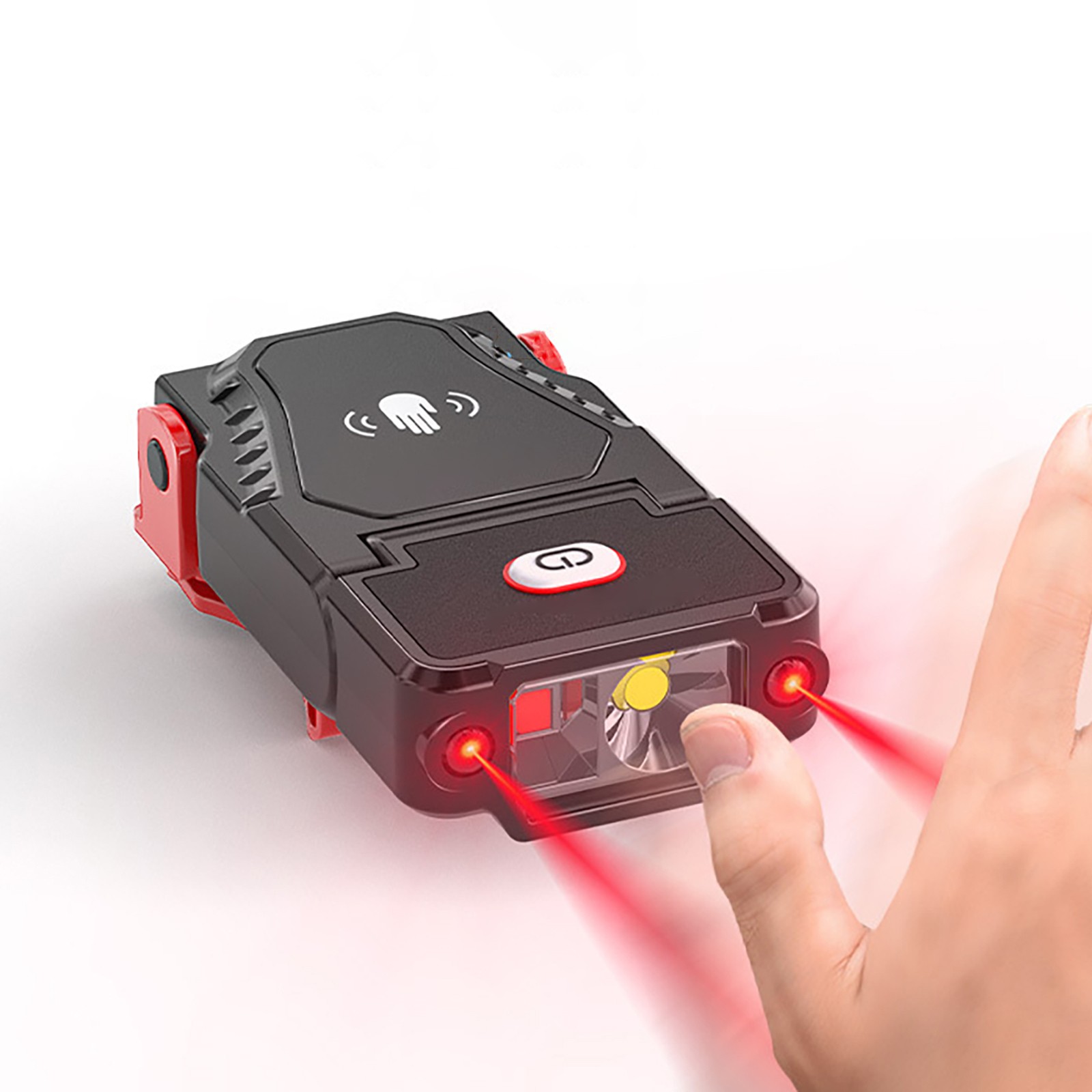 New Waterproof Lightweight Type-C Rechargeable Induction LED-Headlamp With Clip