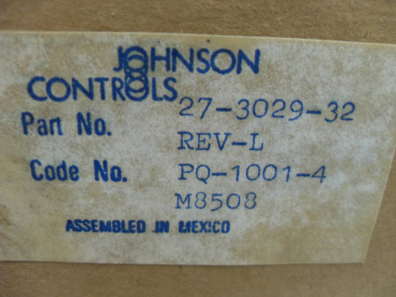 ⭐NEW IN BOX⭐ JOHNSON CONTROLS PQ-1001-4 DAMPER POSITION INDICATOR
