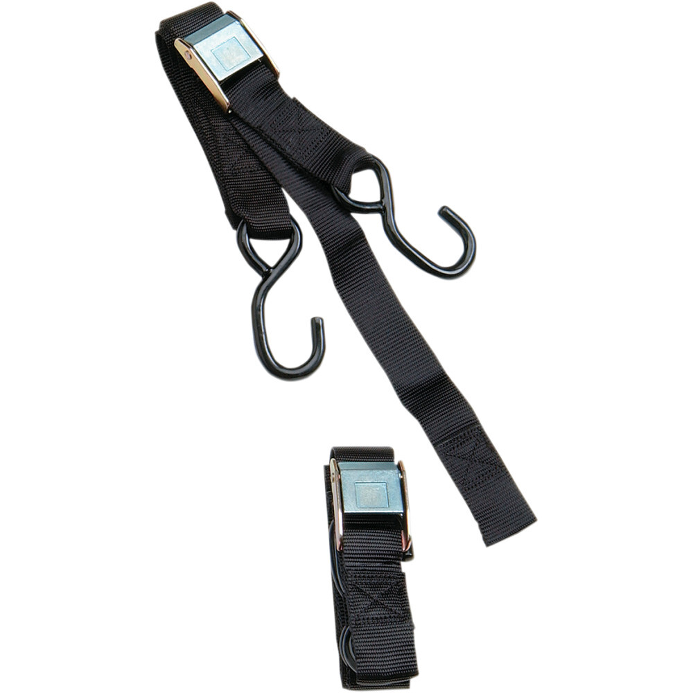 Parts Unlimited 1.5" Tie-Down - Soft Tie - Black | TD0030