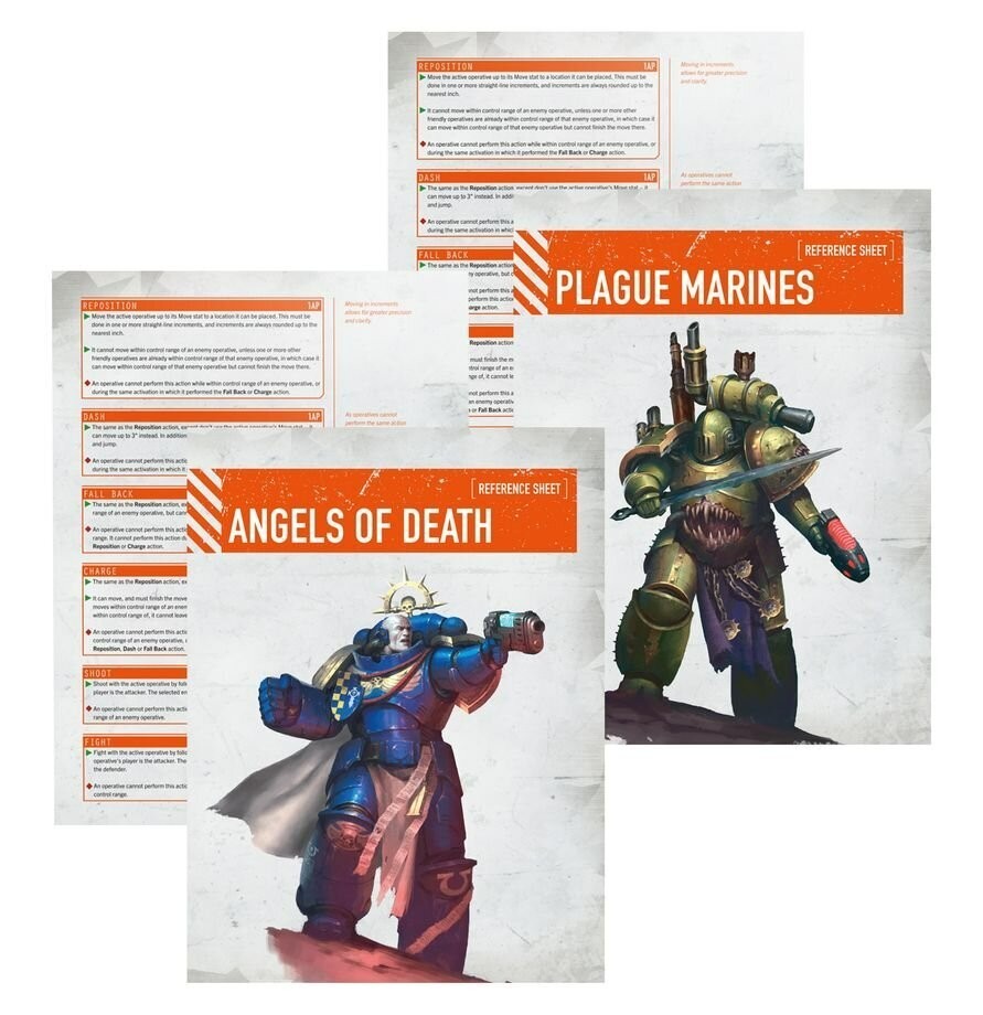 Kill Team Starter Rules MDF Terrain Game Board Tokens Datasheets 40k