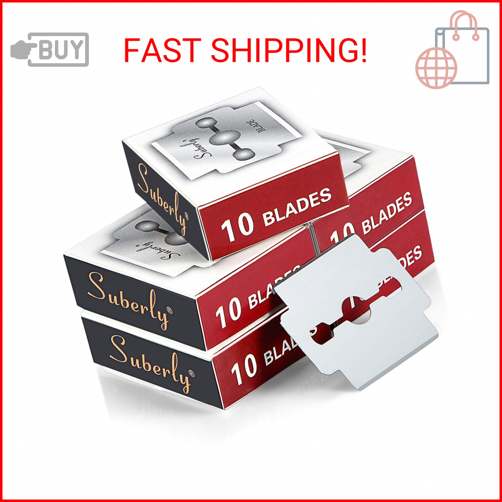 50 Pieces Callus Shaver Replacement Blades Corn Plane Stainless Steel Blades for