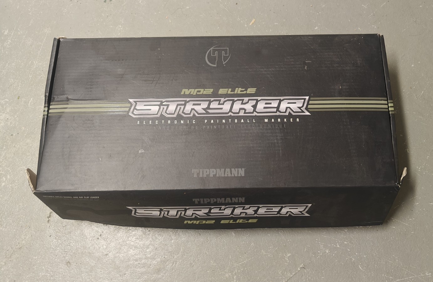 Tippmann Stryker MP2 Elite Electronic Paintball Marker, Black