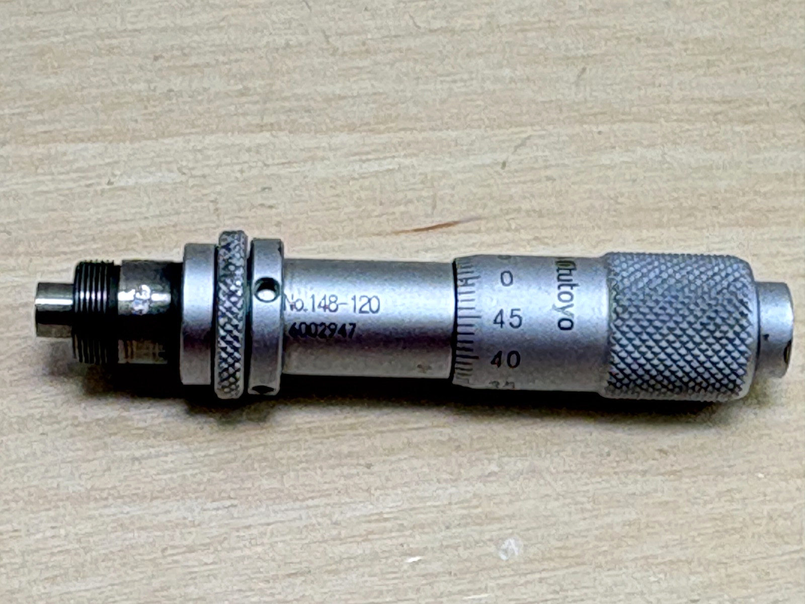 Mitutoyo 148-120 Micrometer Head, Standard Small