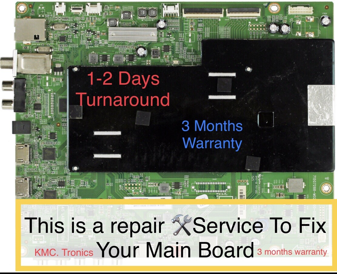 ''Repair🛠Service''  Vizio Main Bd D50U-D1,756TXFCB0QK022,715G7689-M01-000-005Y