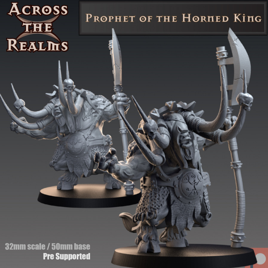 DnD Minotaur tribes collection of 9 models