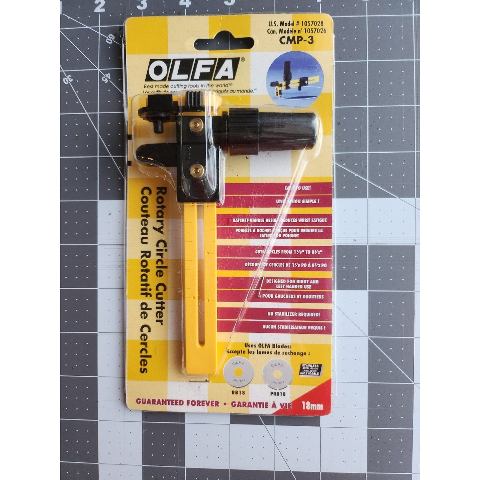 OLFA CMP-3 CIRCLE CUTTER, ROTARY B48