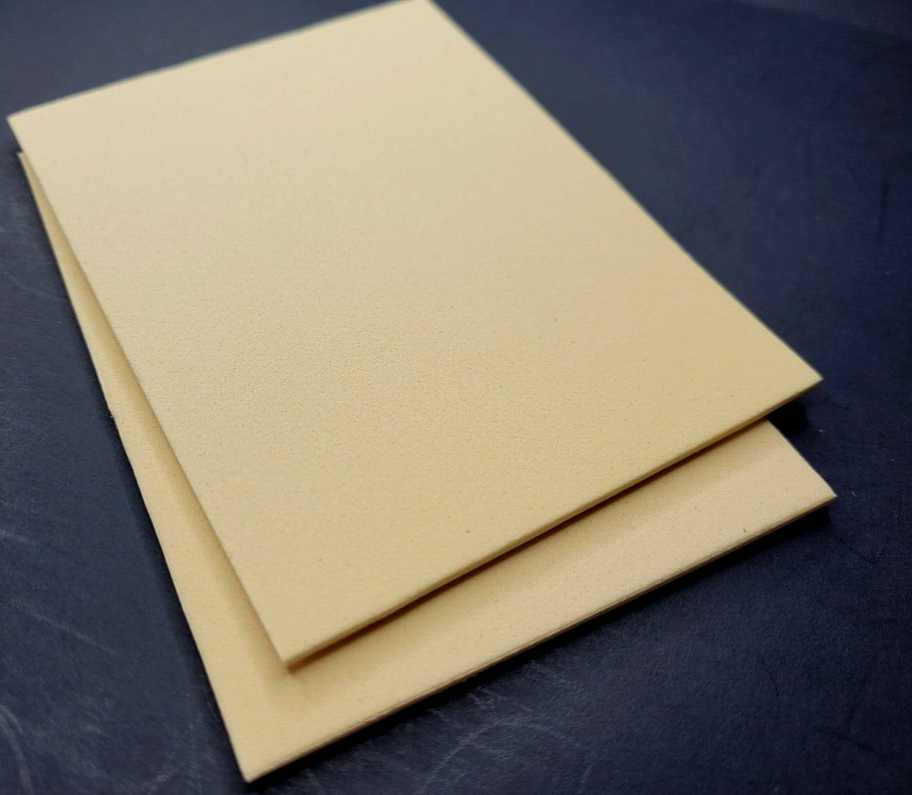 FLY TYING FOAM - CREAM - Fly Tying Materials - 2 Sheets per Pack - 2mm EVA FOAM