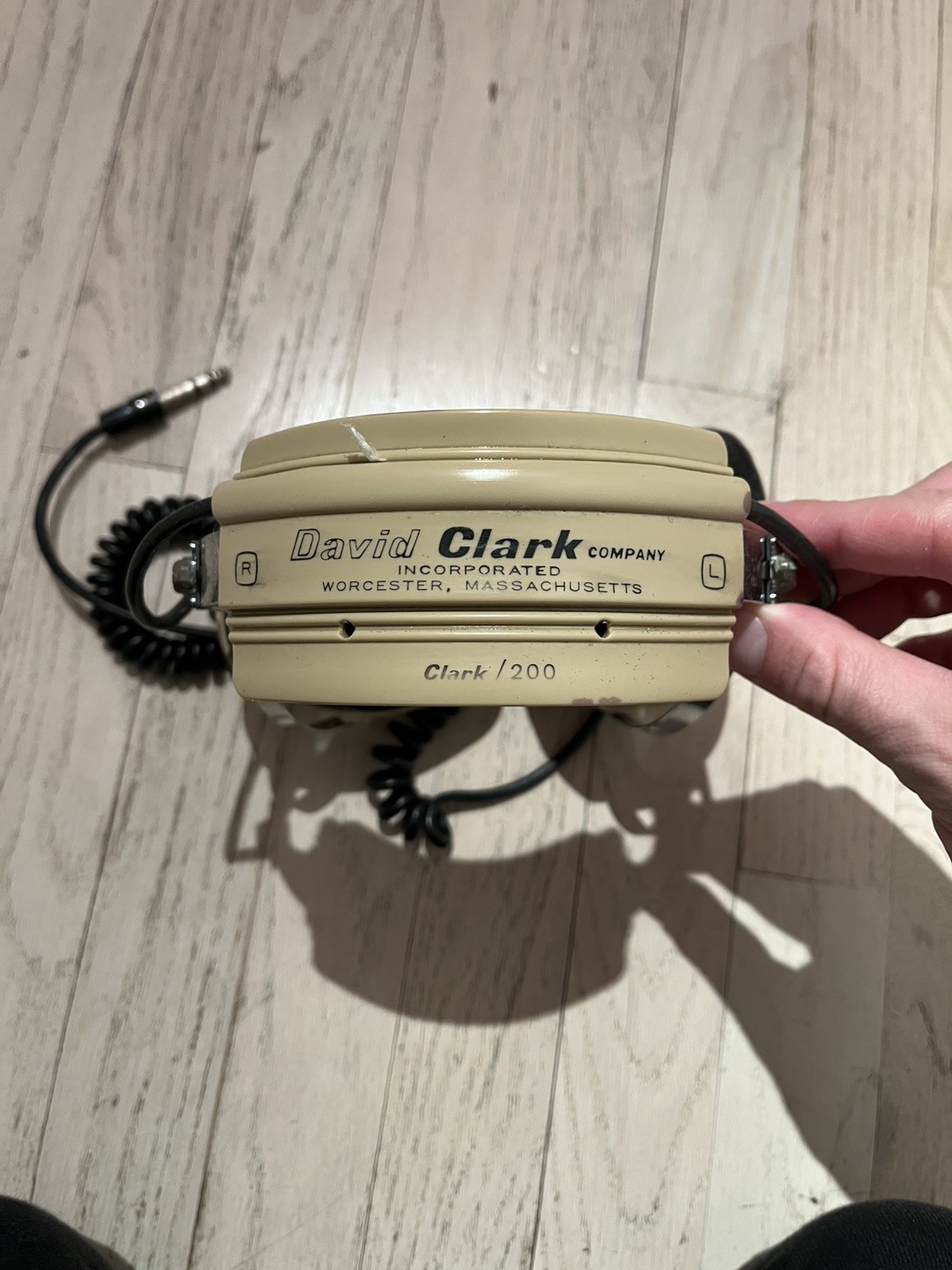 David Clark 200 Aviation Headset Headphones