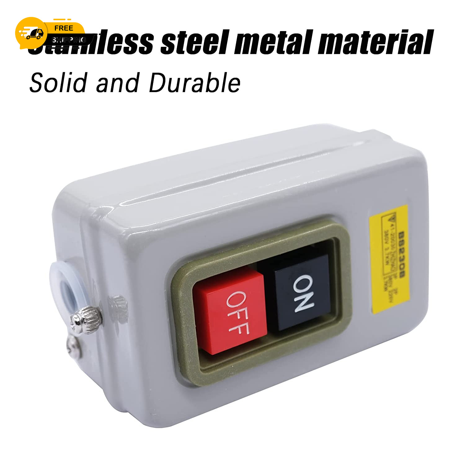 Home Switch on off Start Stop Push Button Single Phase Motor Electric 220V /380V